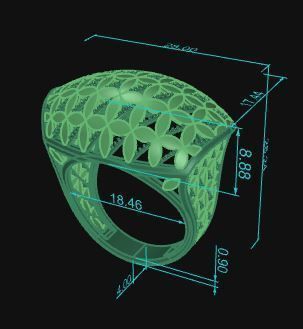 Ultra Vision Ring 413 3D print model_8