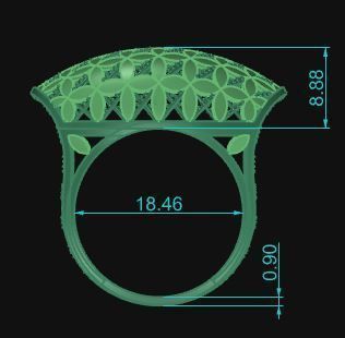 Ultra Vision Ring 413 3D print model_6