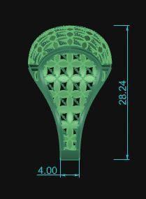 Ultra Vision Ring 413 3D print model_7