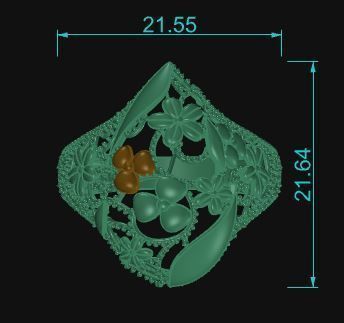 Ultra Vision Ring 419 3D print model_5