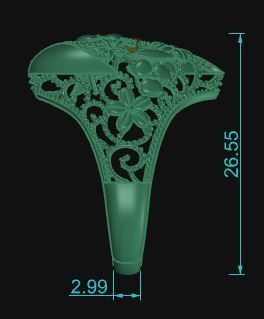 Ultra Vision Ring 419 3D print model_7