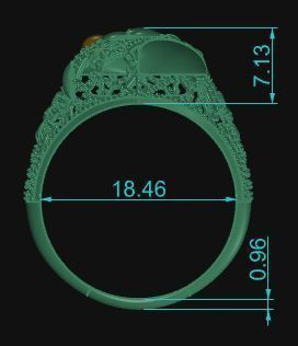 Ultra Vision Ring 419 3D print model_6