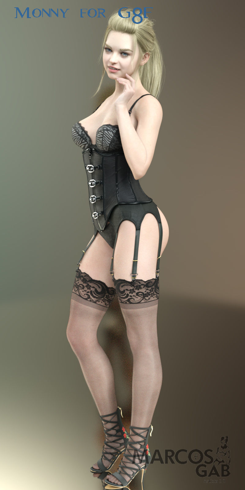 MGAB Monny for Genesis 8-1 Female 3D model_15