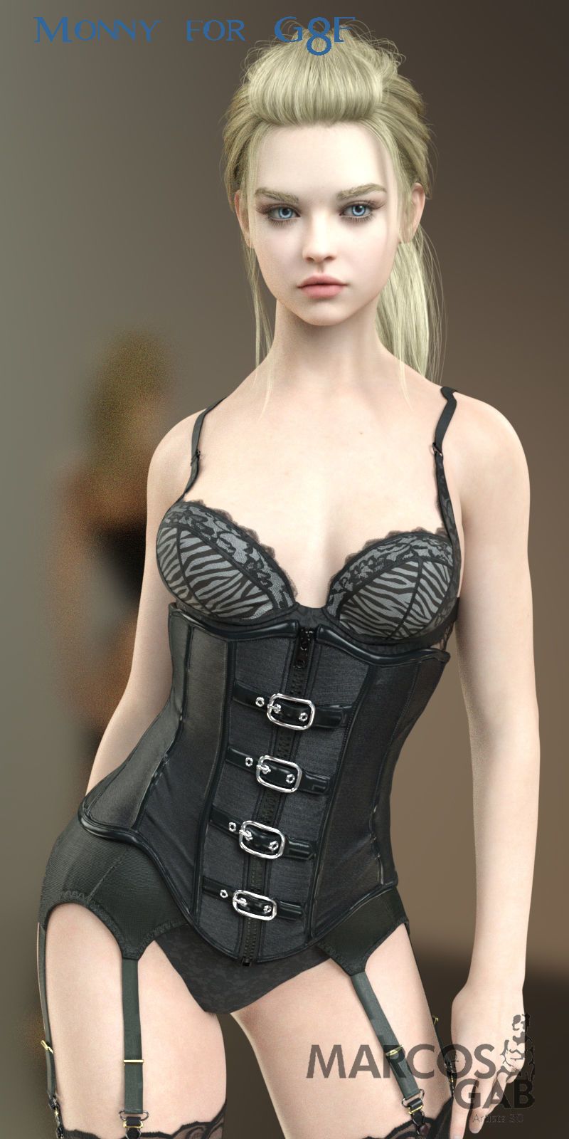 MGAB Monny for Genesis 8-1 Female 3D model_10