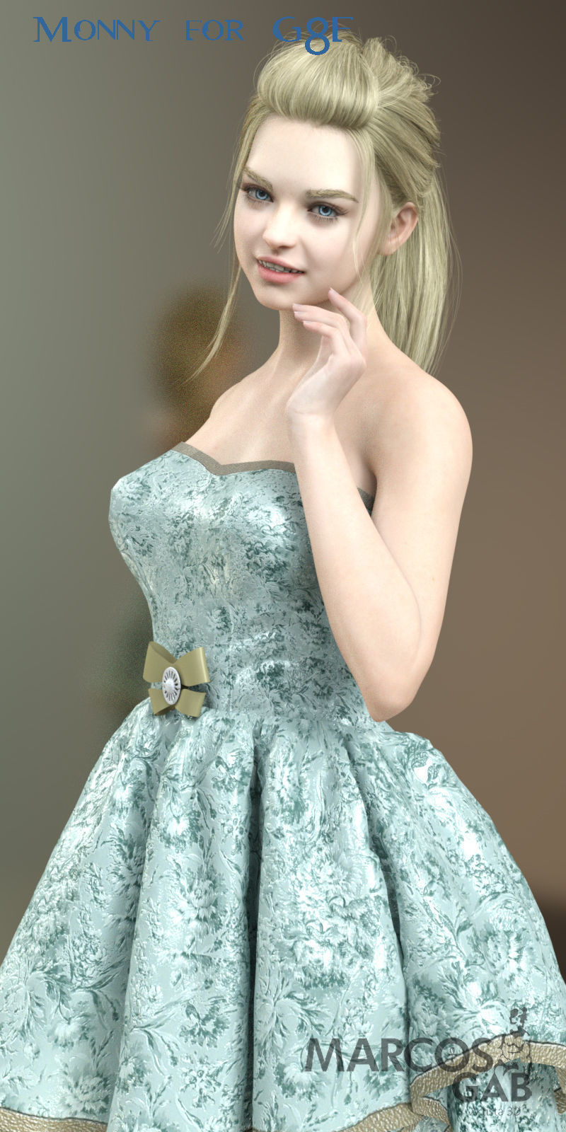 MGAB Monny for Genesis 8-1 Female 3D model_5