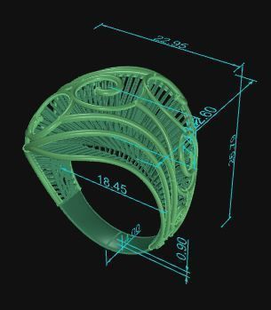Ultra Vision Ring 428 3D print model_7