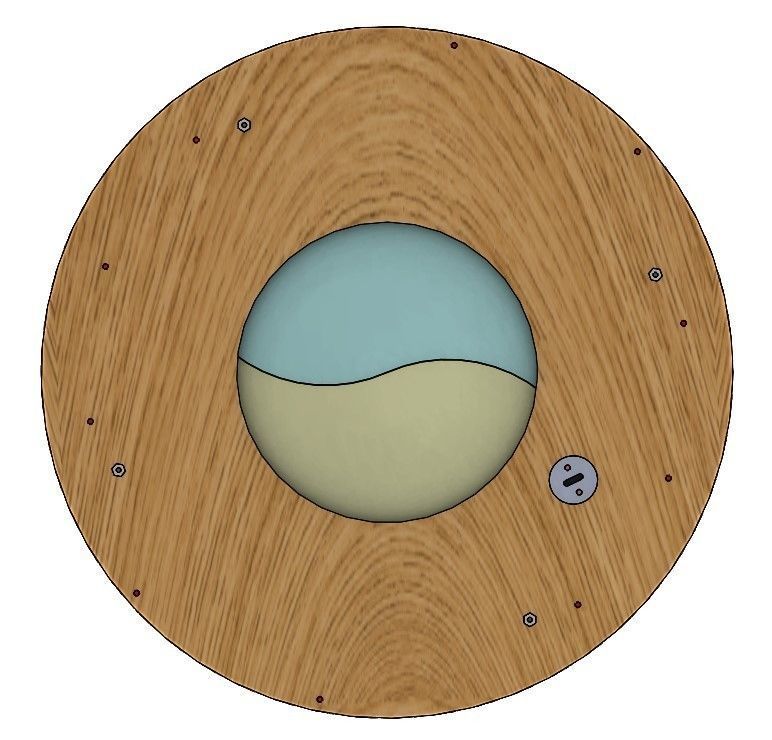 LS2BLROD100A Tai Chi Mechanism laser cut  mechanical shutter 3D print model_12