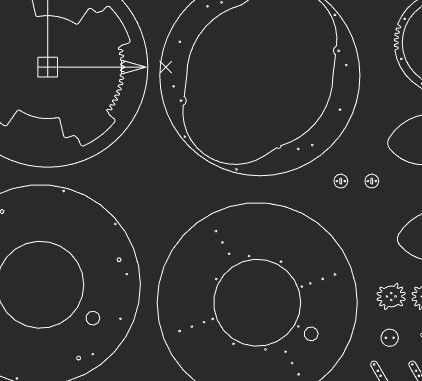 LS2BLROD100A Tai Chi Mechanism laser cut  mechanical shutter 3D print model_6