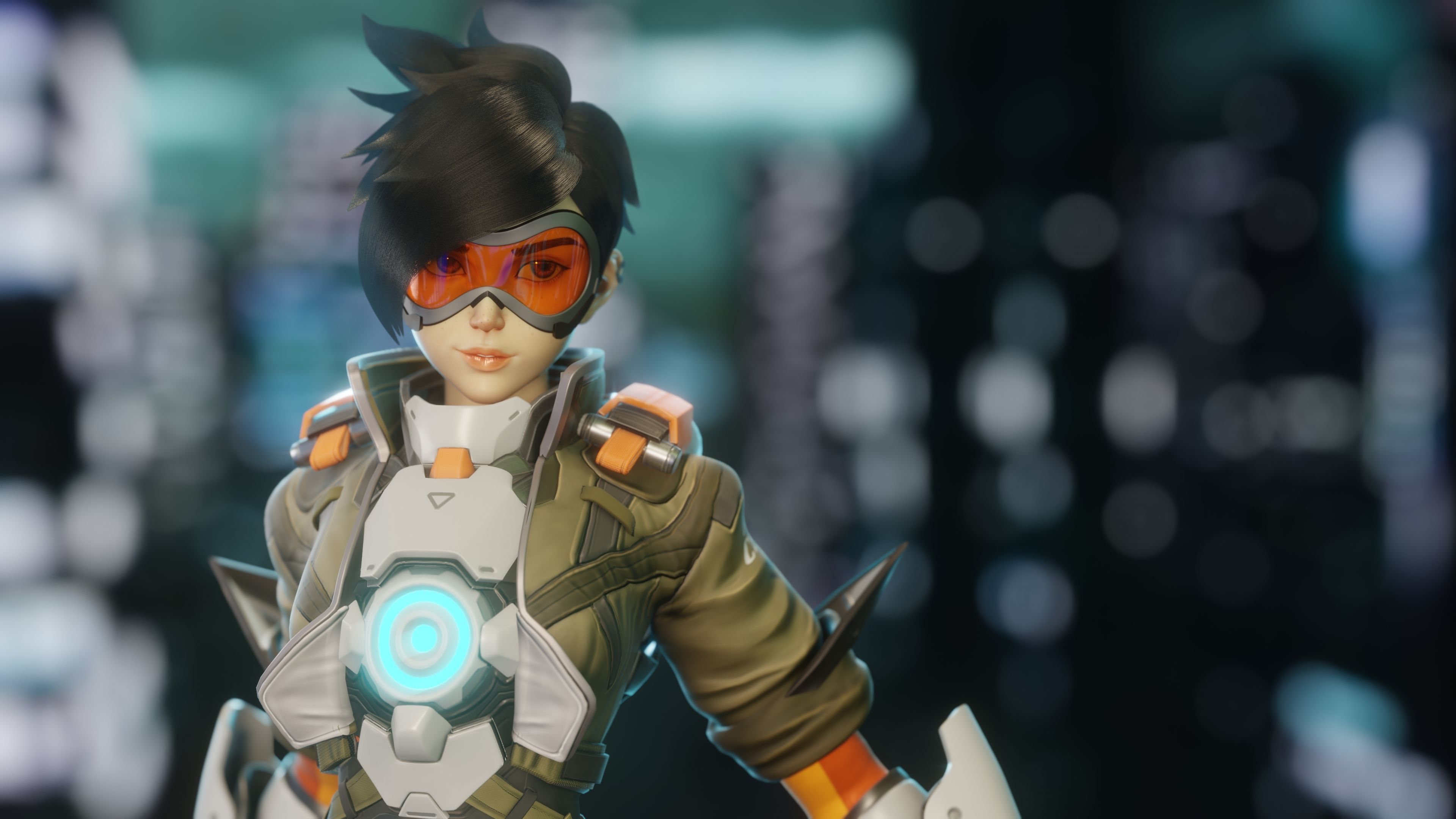 Tracer  Fanart 3D Blender file - blend format only 3D model_3