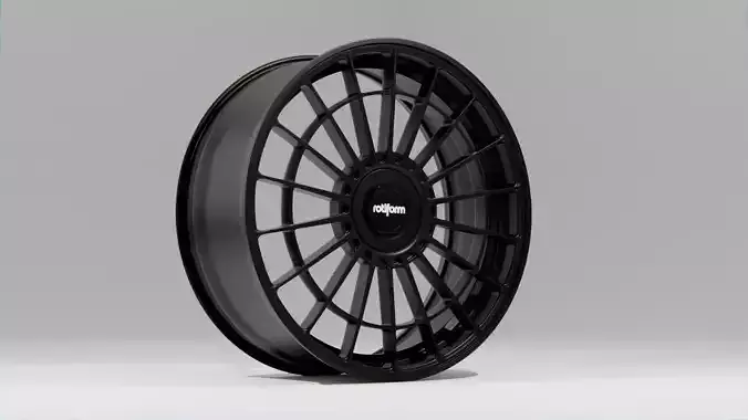 Rotiform LAS-R Low-poly 3D model
