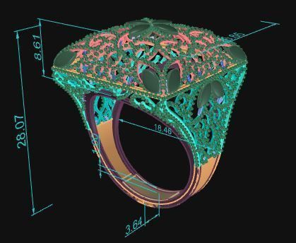 Ultra Vision Ring 445 3D print model_8