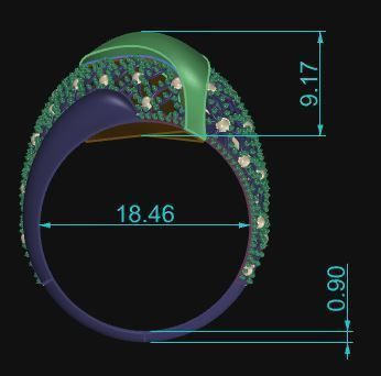 Ultra Vision Ring 461 3D print model_8