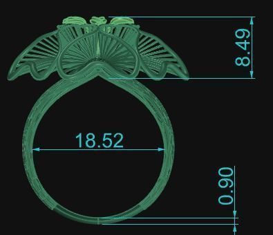 Ultra Vision Ring 466 3D print model_5