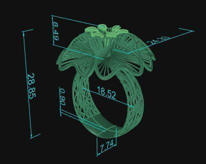 Ultra Vision Ring 466 3D print model_7