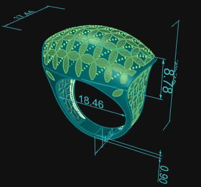 Ultra Vision Ring 467 3D print model_8