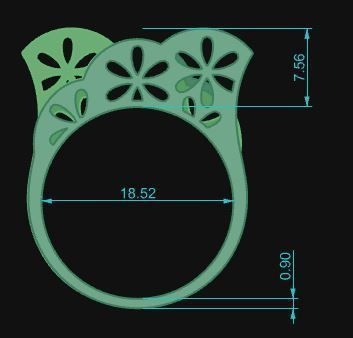 Ultra Vision Ring 477 3D print model_8