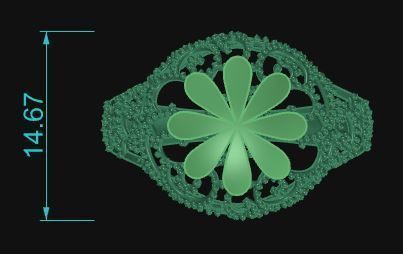 Ultra Vision Ring 487 3D print model_5