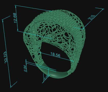 Ultra Vision Ring 501 3D print model_8