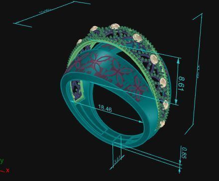 Ultra Vision Ring 507 3D print model_8