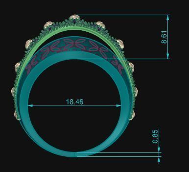 Ultra Vision Ring 507 3D print model_7