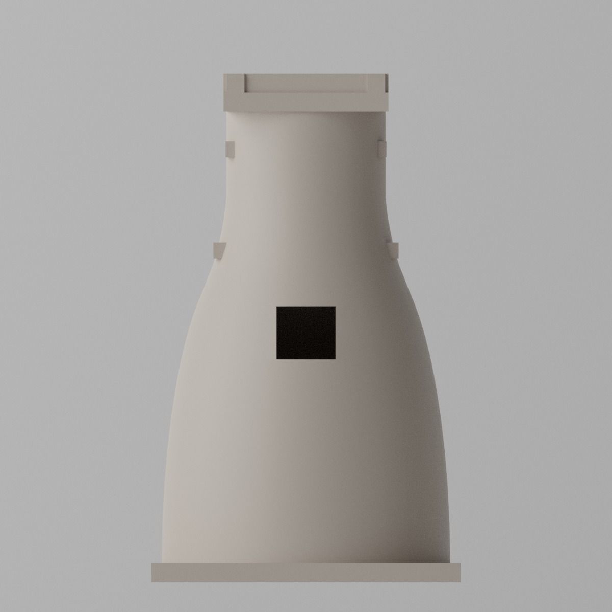 Korea Gyeongju Cheomseongdae Low-poly 3D model_4