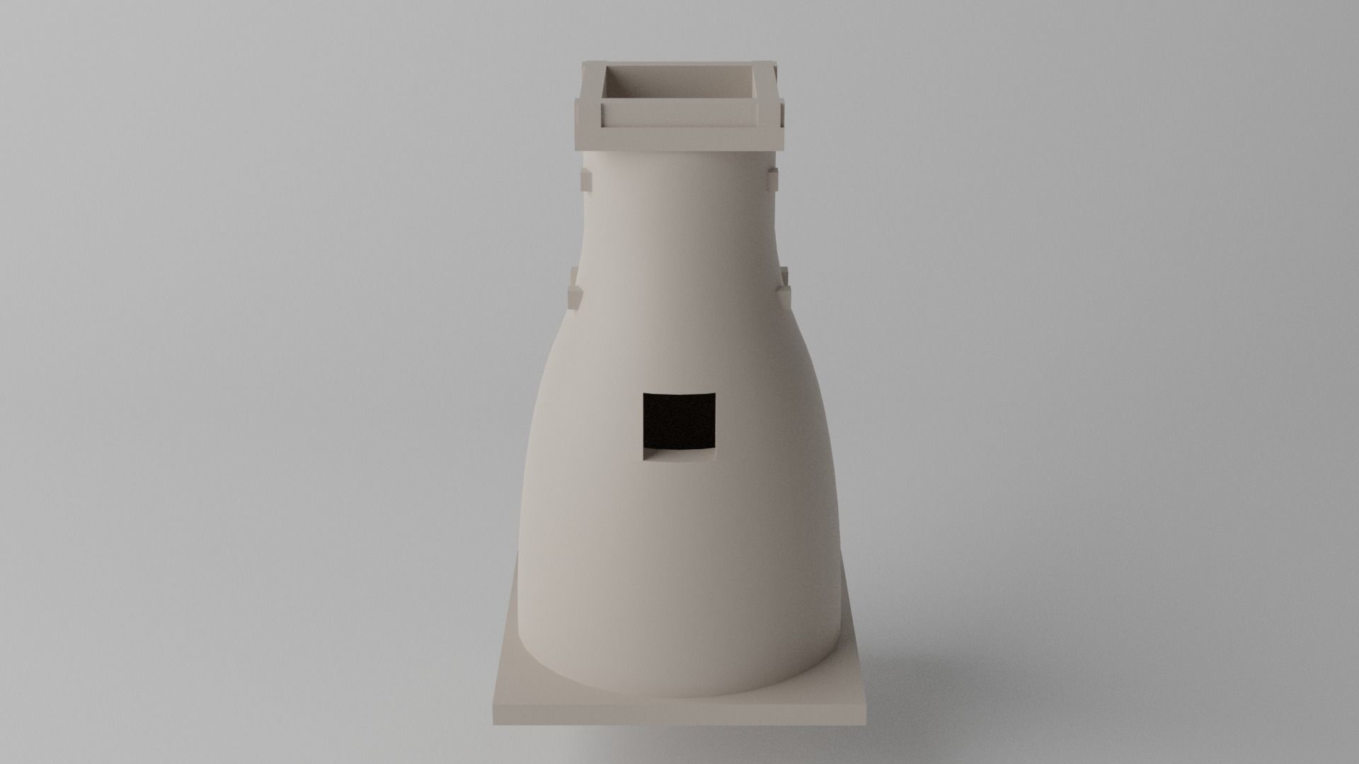 Korea Gyeongju Cheomseongdae Low-poly 3D model_7