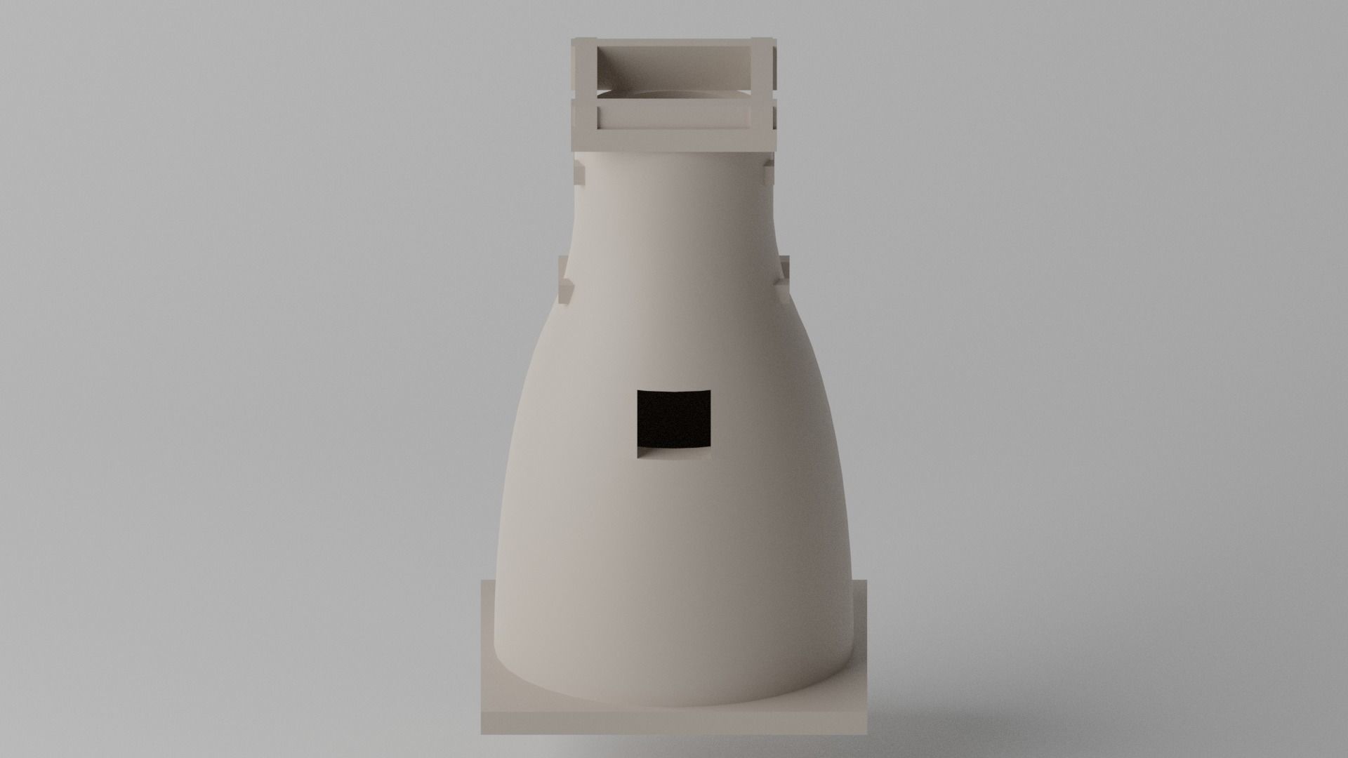 Korea Gyeongju Cheomseongdae Low-poly 3D model_6