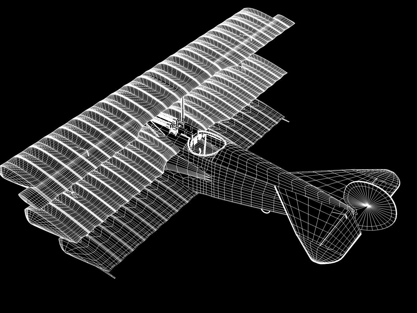 Fokker Dr I 3D model_14