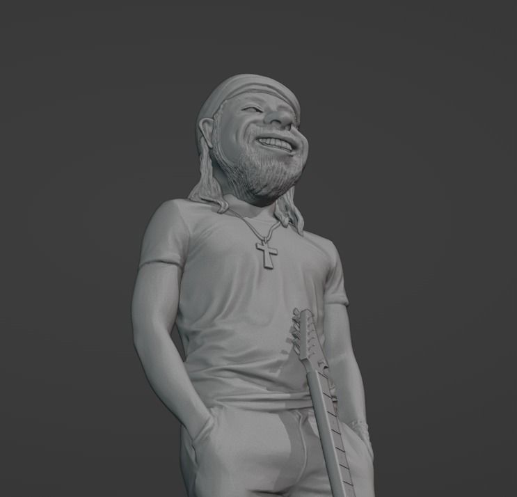 Bell Marques - Caricatura chicleteiro 3D print model_2