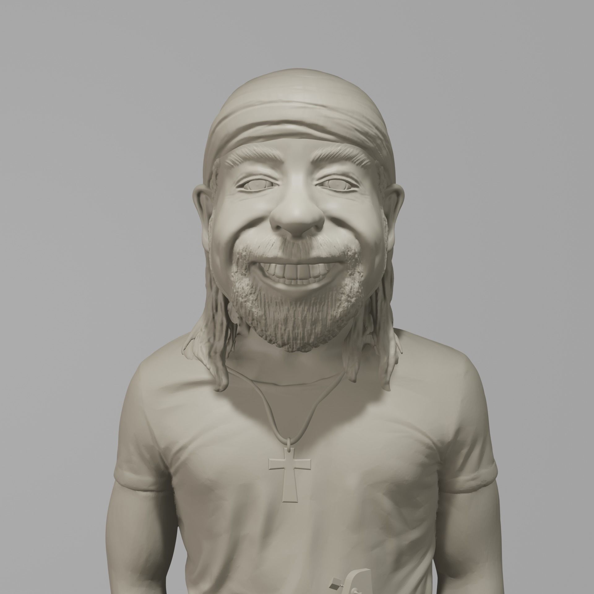 Bell Marques - Caricatura chicleteiro 3D print model_4