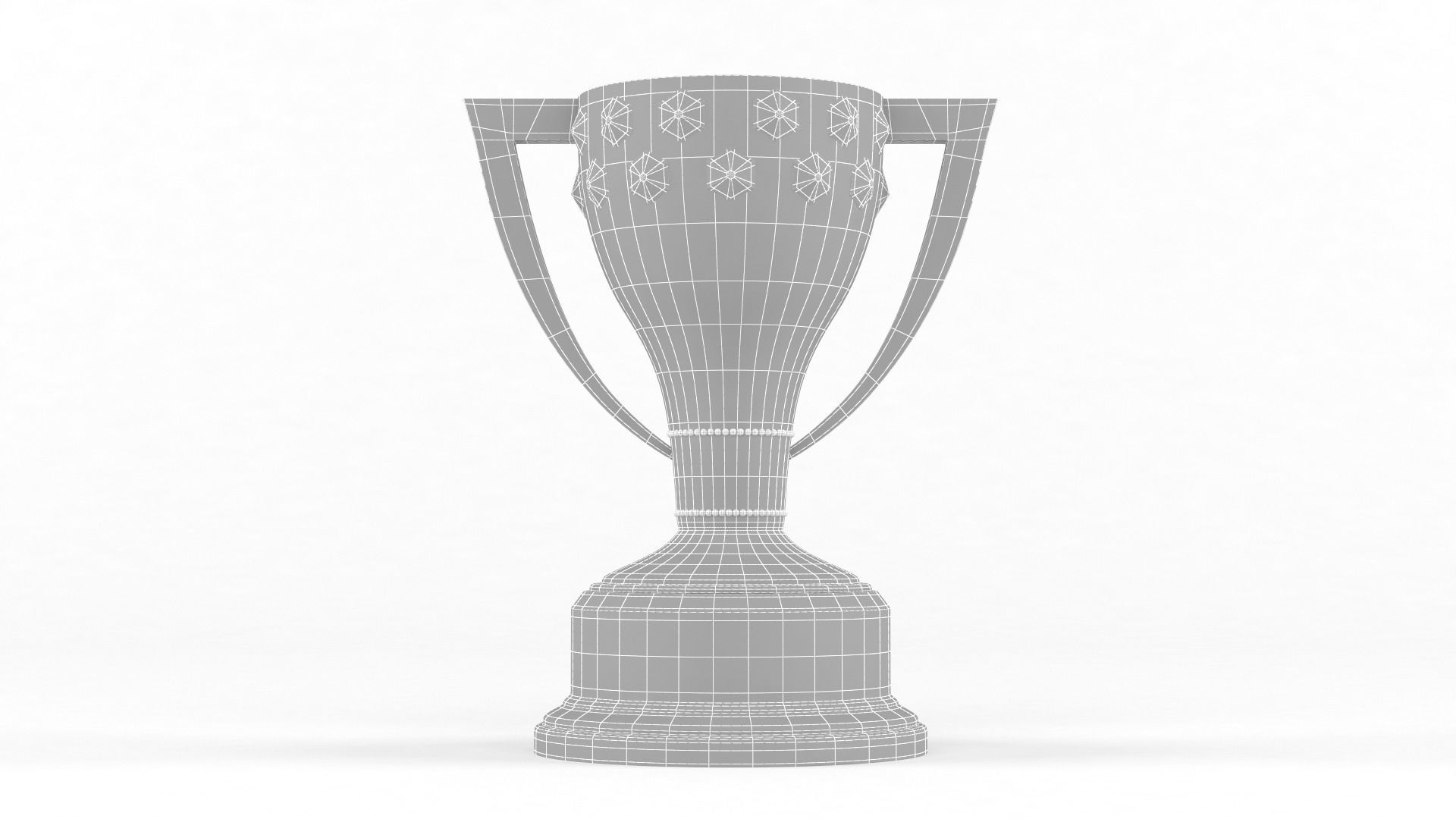 Trophy Cups 3D model_9