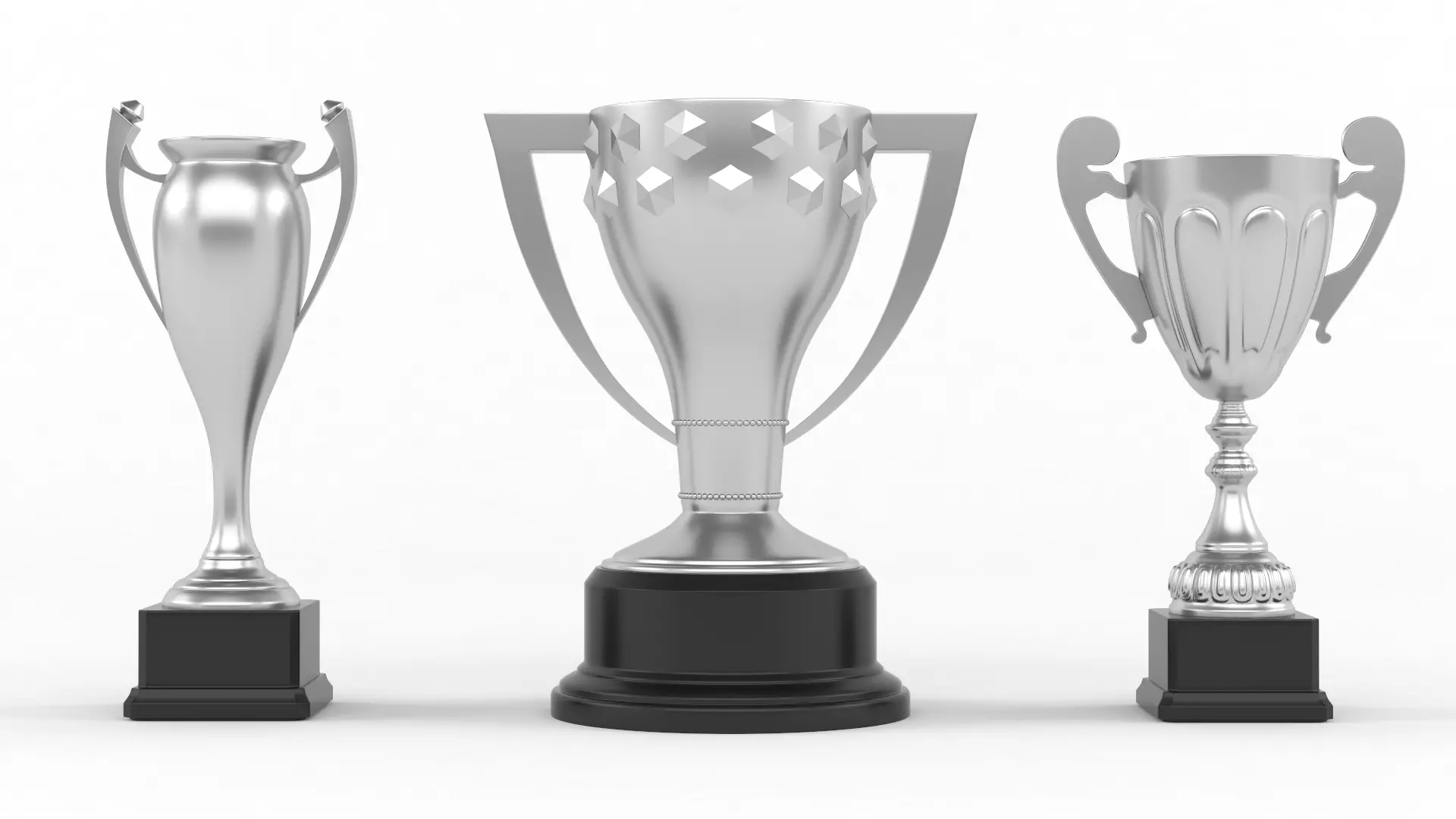 Trophy Cups 3D model_0