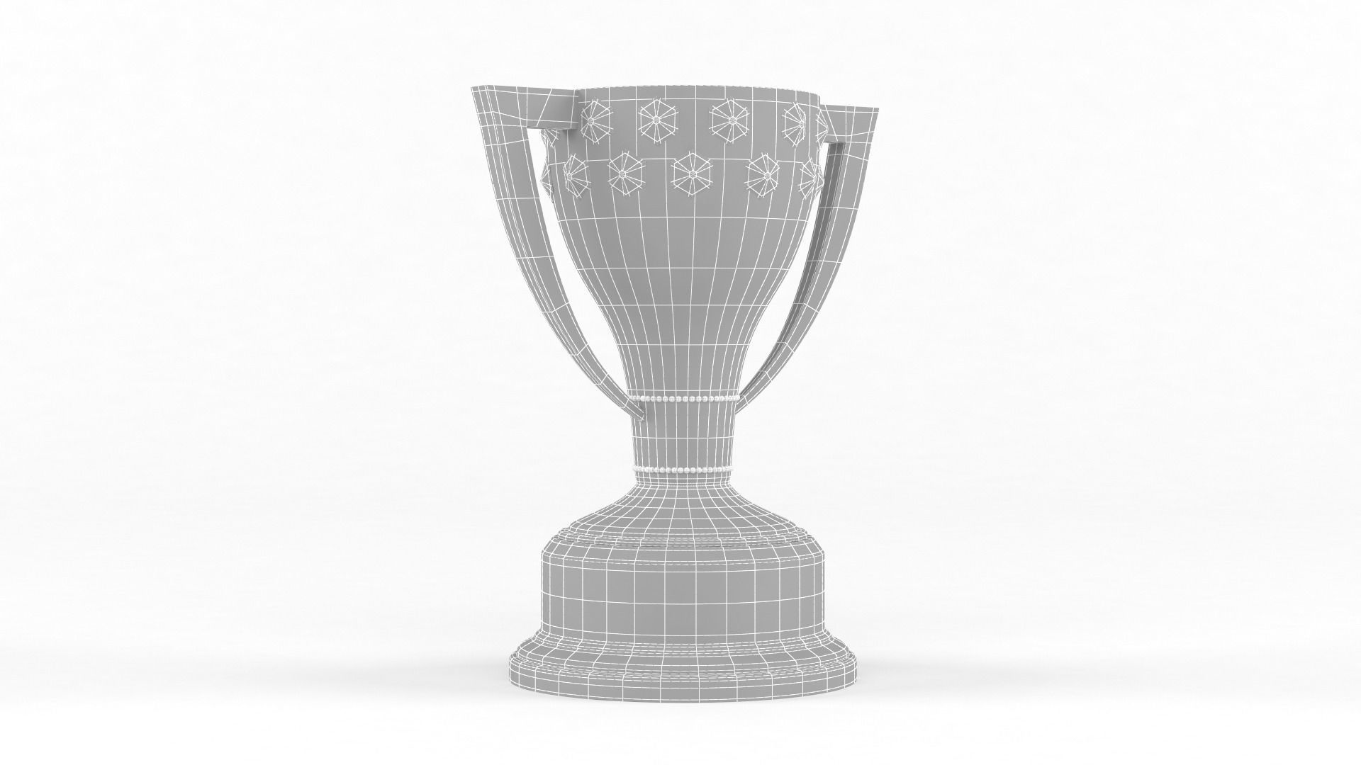 Trophy Cups 3D model_11
