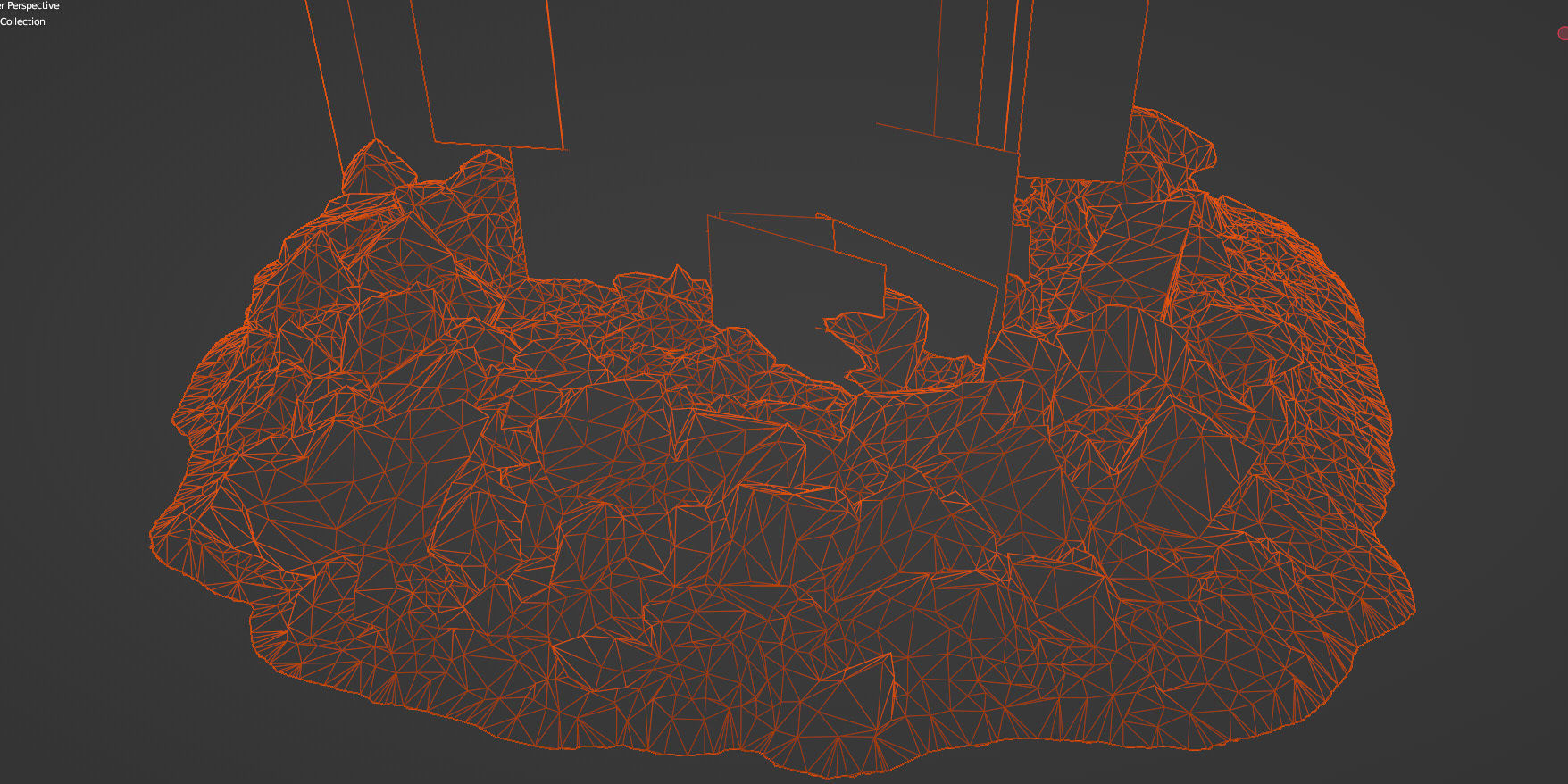 Campfire 01 Low-poly 3D model_21