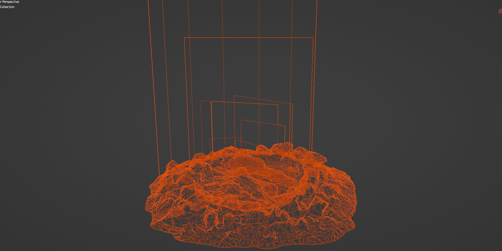 Campfire 01 Low-poly 3D model_22