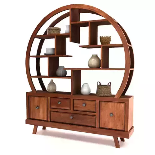 Oriental Style Cabinet