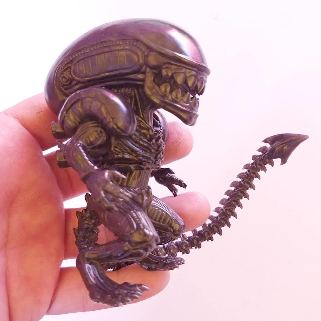 Alien Chibi 3D print model_7