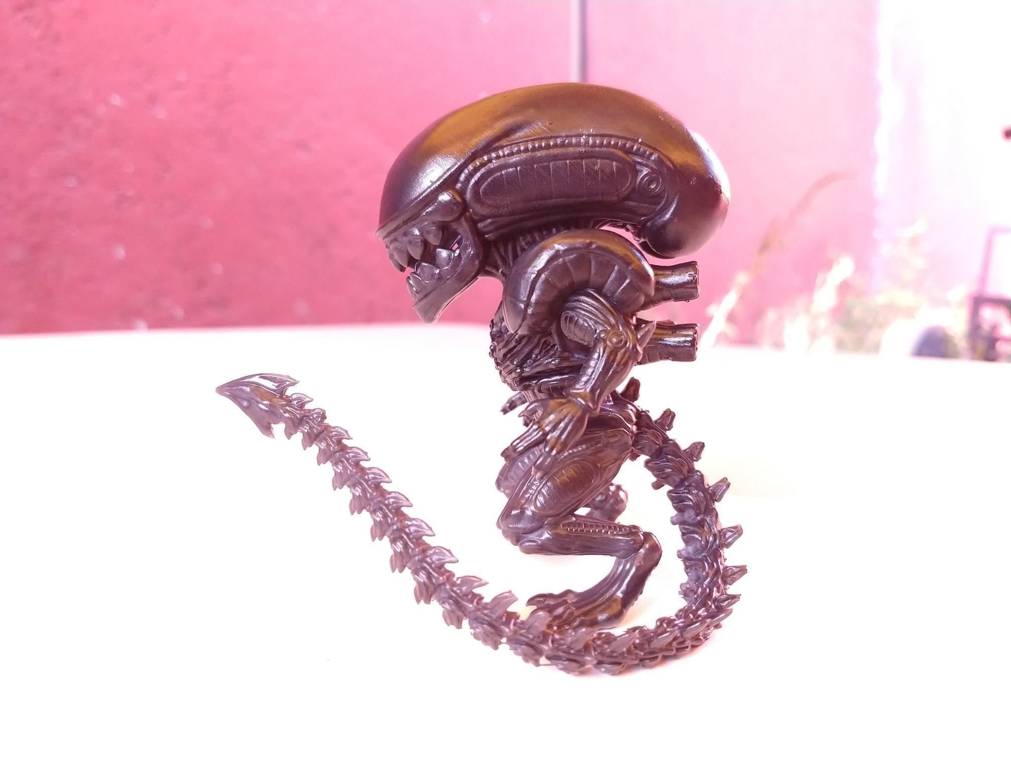 Alien Chibi 3D print model_6