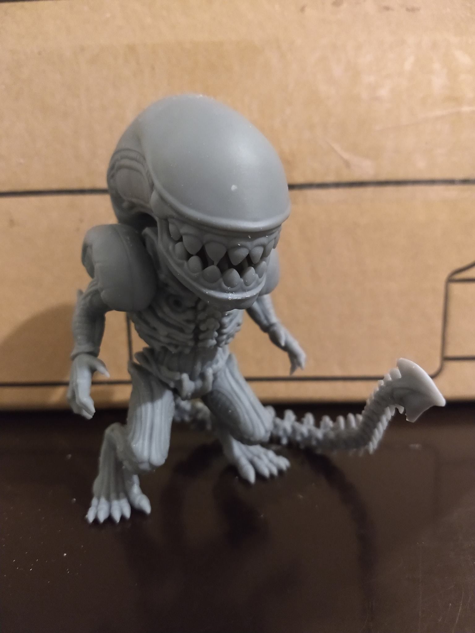 Alien Chibi 3D print model_13