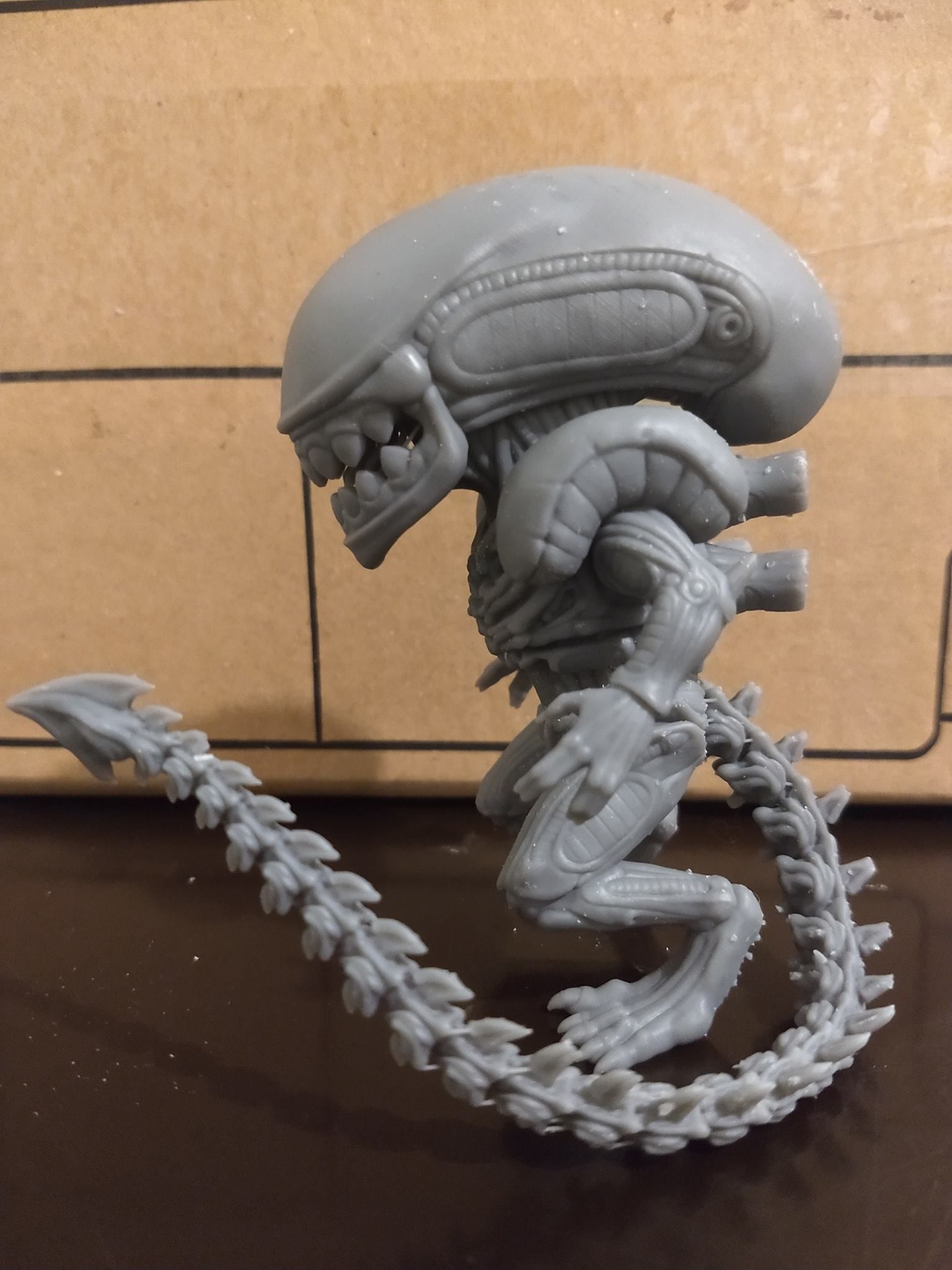 Alien Chibi 3D print model_12