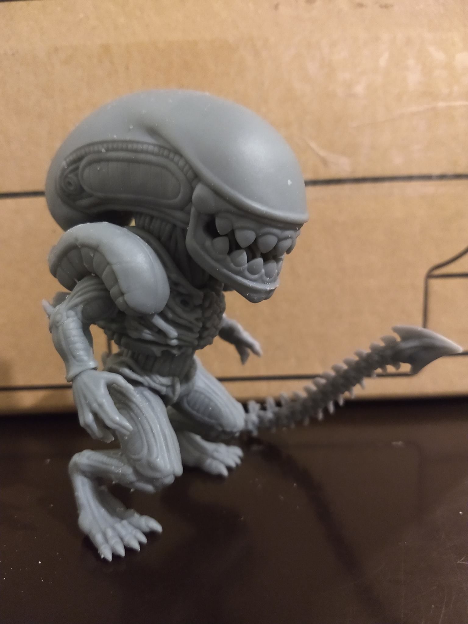 Alien Chibi 3D print model_15