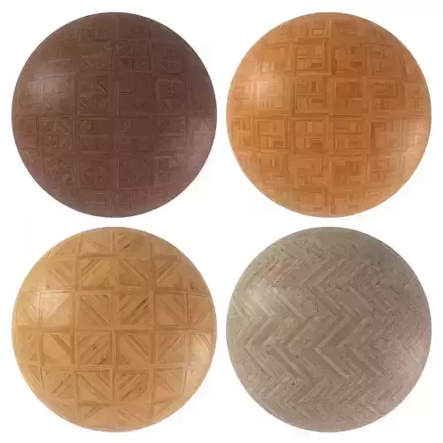 Parquet - Laminate - Wooden floor 4 in 1