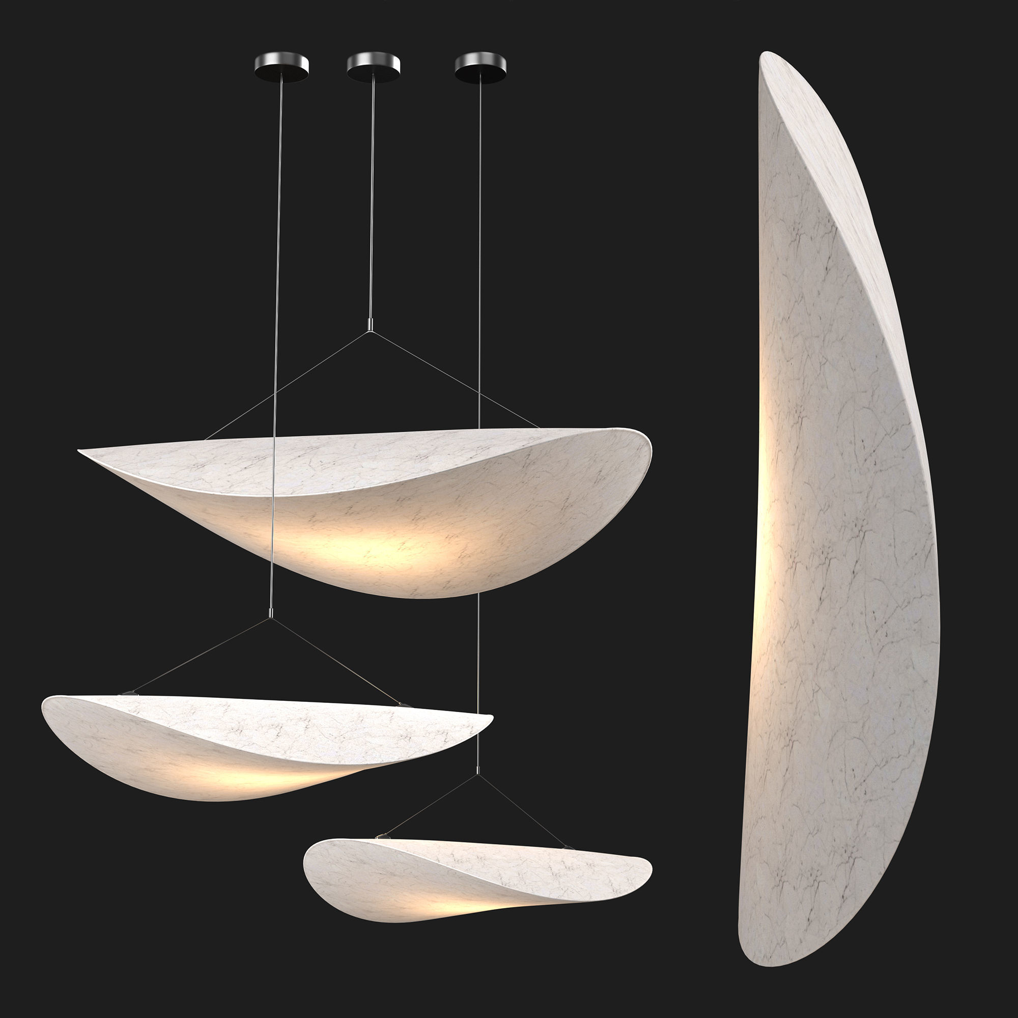 TENSE PENDANT LAMP 3D model_1