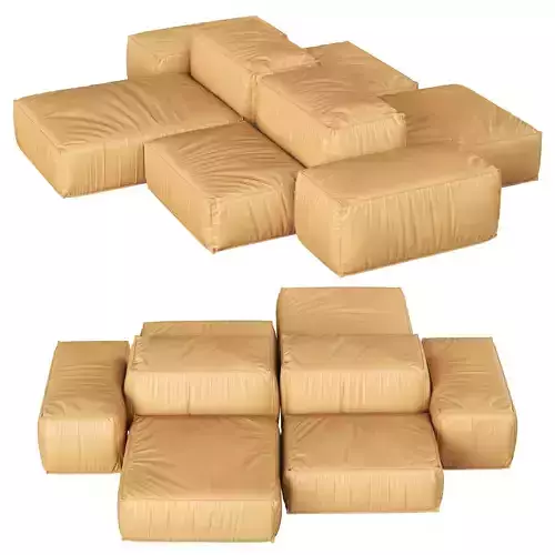 Extrasoft Living Divani Modular Sofa