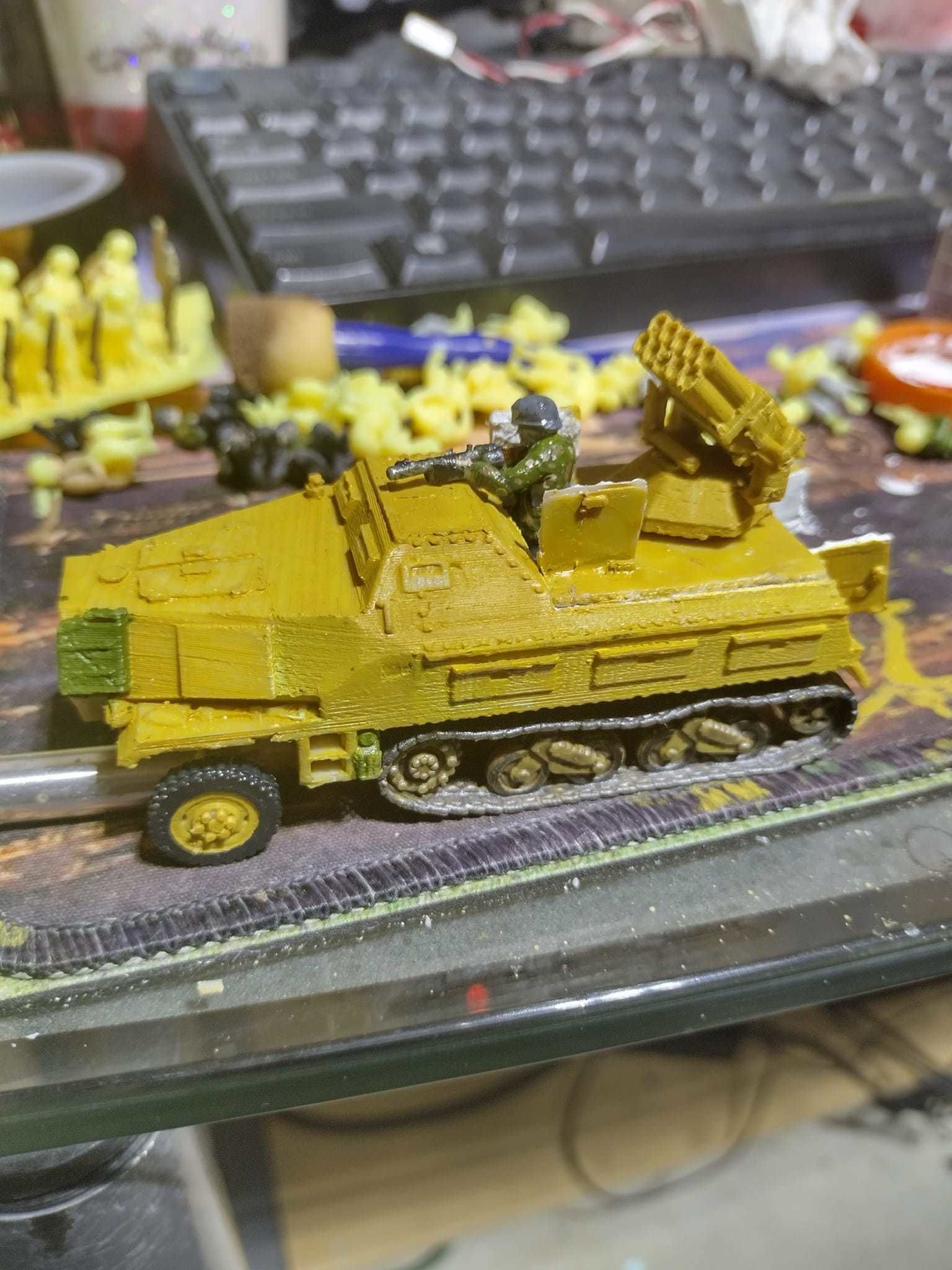 sd kfz 4 werfer 3D print model_1