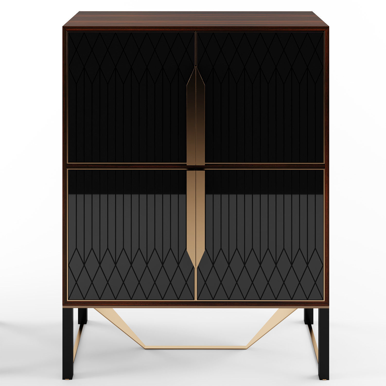 Capital Collection PRISMA Highboard 3D model_2