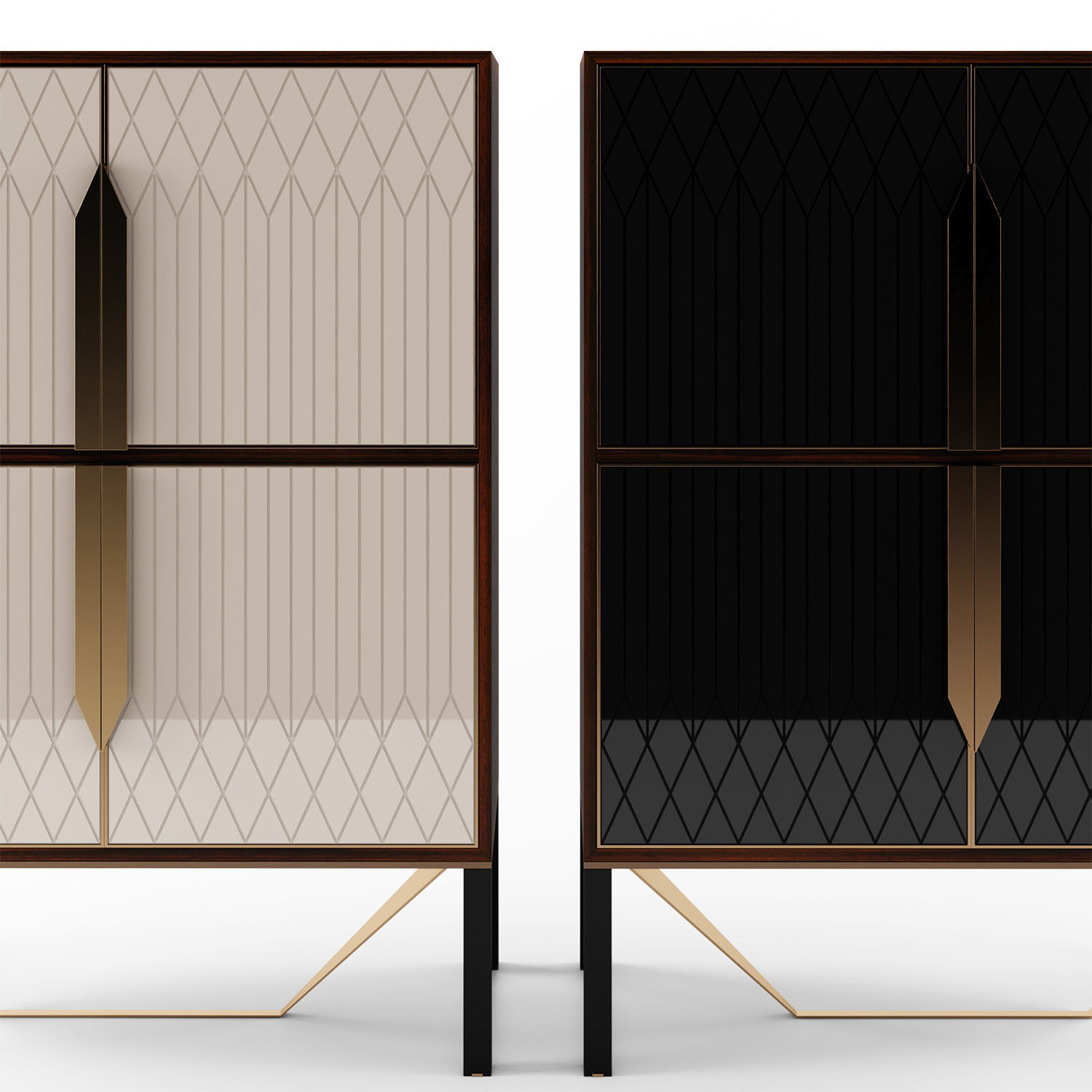 Capital Collection PRISMA Highboard 3D model_1