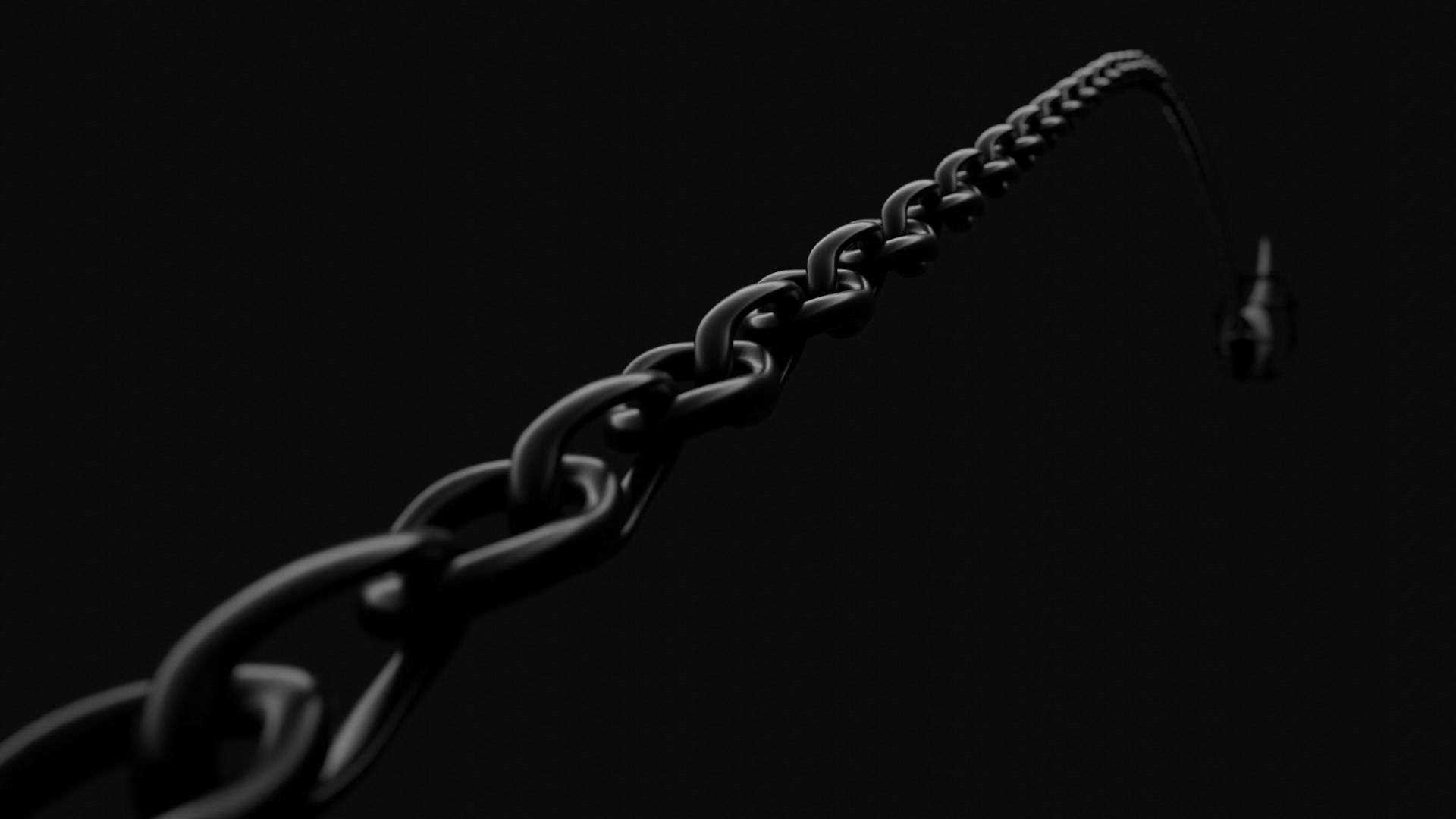 BLEACH Katana - Ichigo Zangetsu 3D model_9