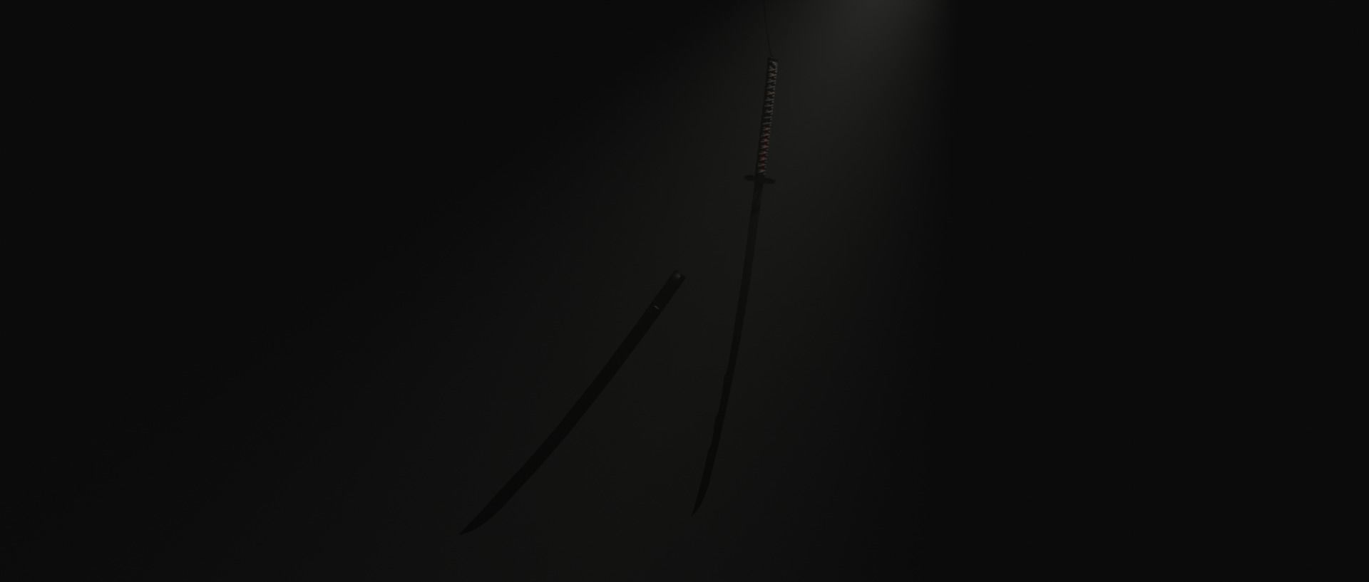 BLEACH Katana - Ichigo Zangetsu 3D model_11