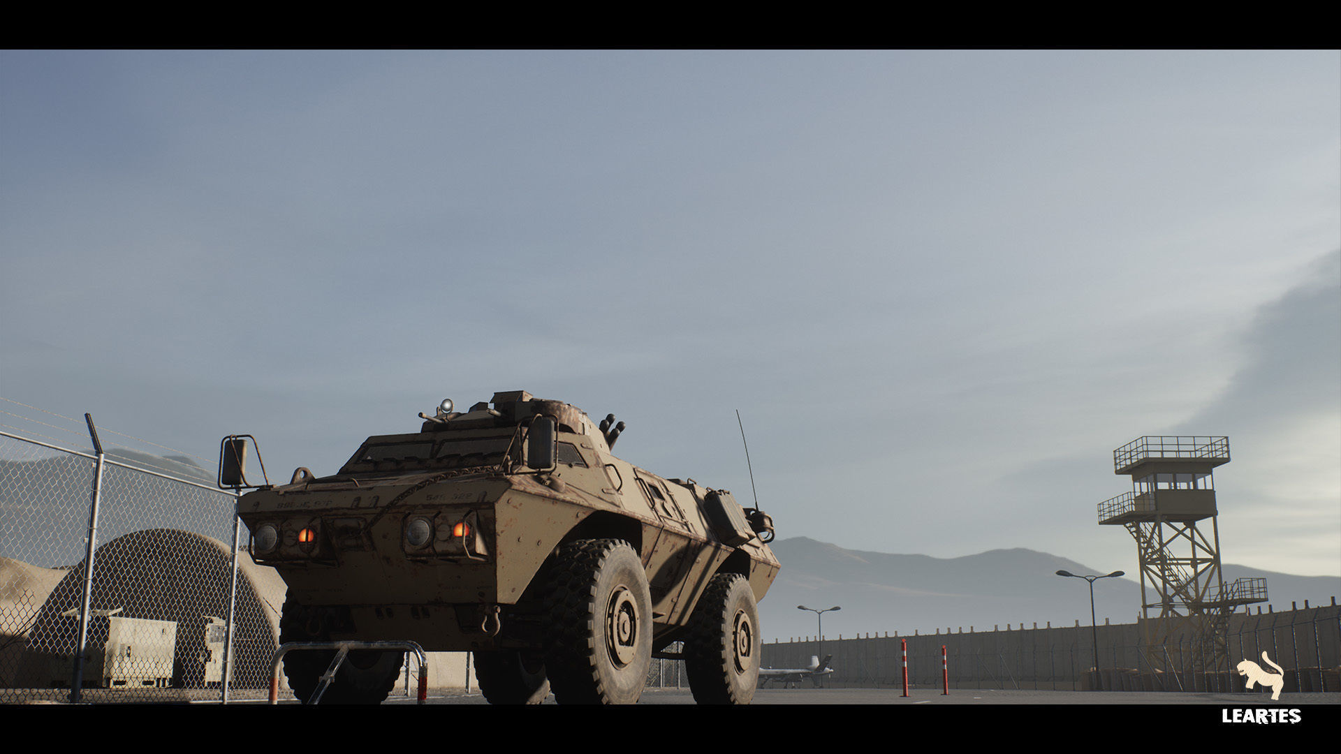 Military Base Megapack Low-poly 3D model_16